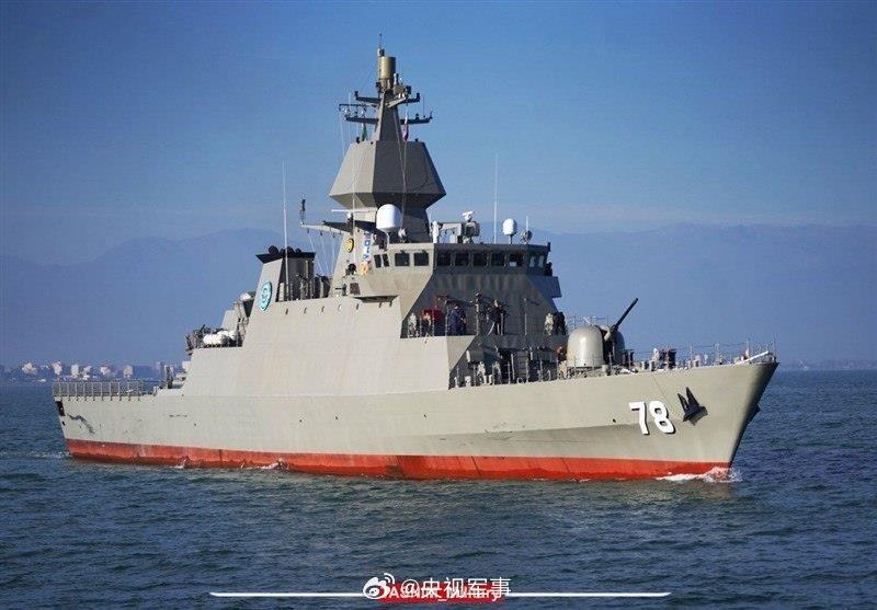 伊媒公佈伊朗最新型驅逐艦“迪爾曼”號照片