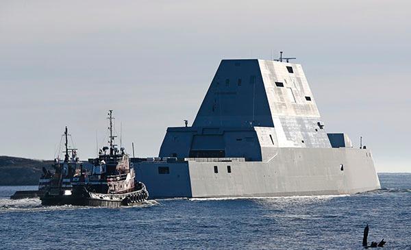 美“朱姆沃爾特”號再出問題，高超音速導彈升級計劃推遲