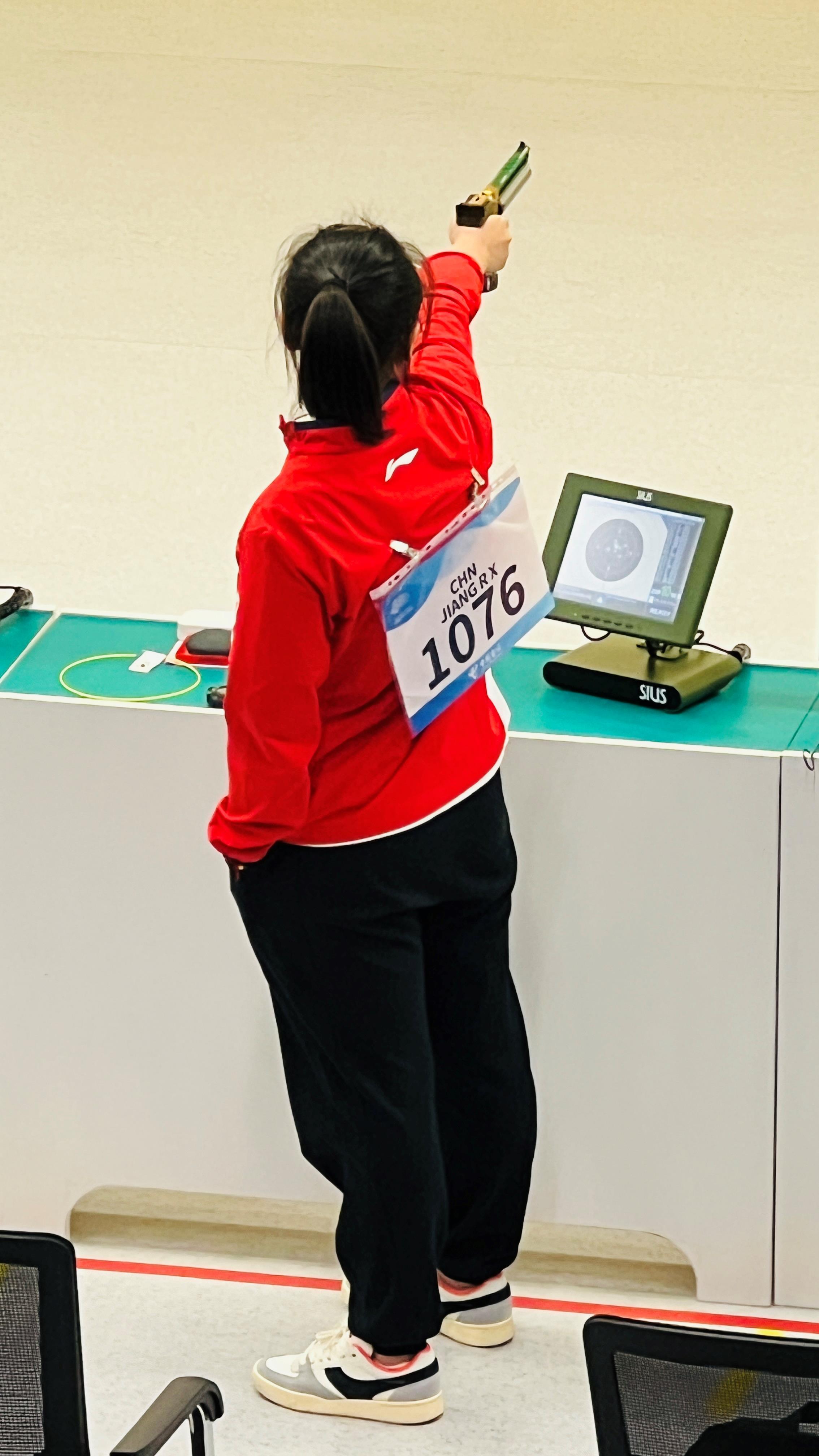 中國隊奪得杭州亞運會女子10米氣手槍團體金牌