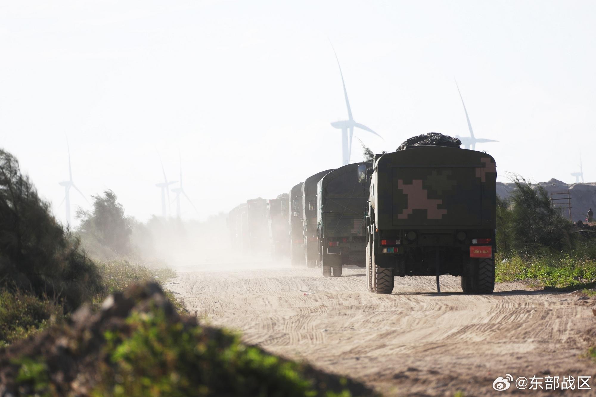 第72集團軍某旅組織戰勤分隊實戰化演練