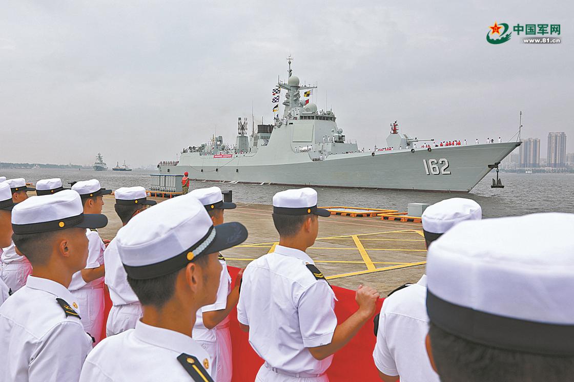 海軍第43批護航編隊完成任務返回湛江