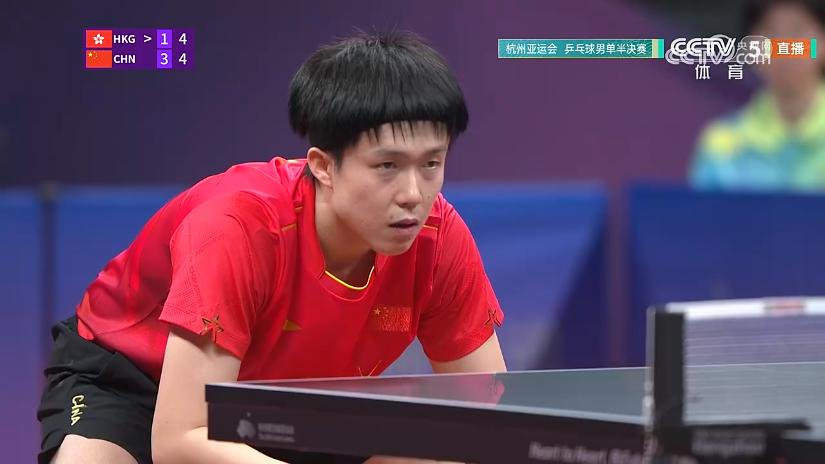 中國隊提前鎖定杭州亞運會乒乓球男子單打金牌
