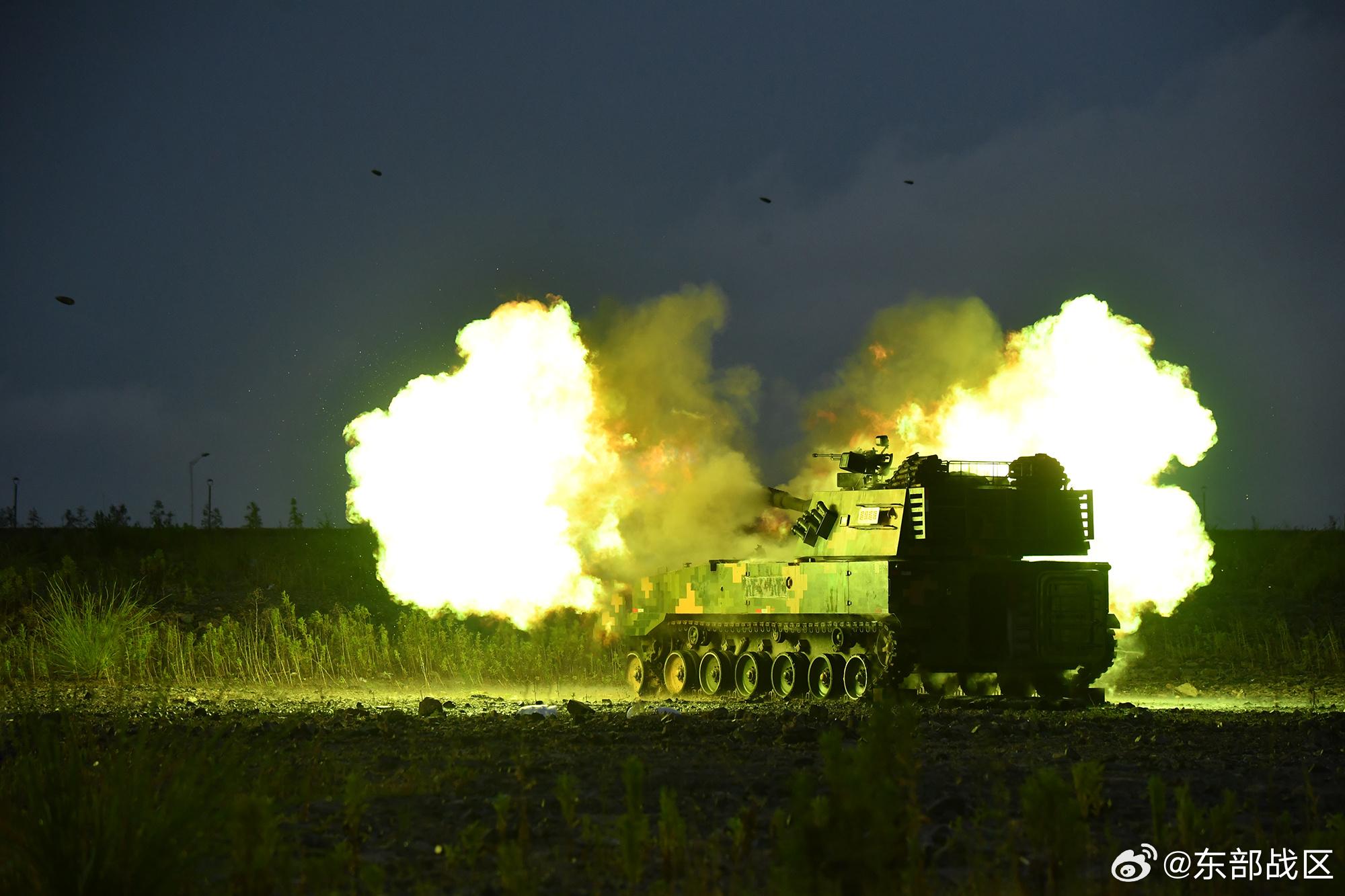 直擊東部戰區練兵備戰現場 多課目多彈種實彈射擊熱血來襲