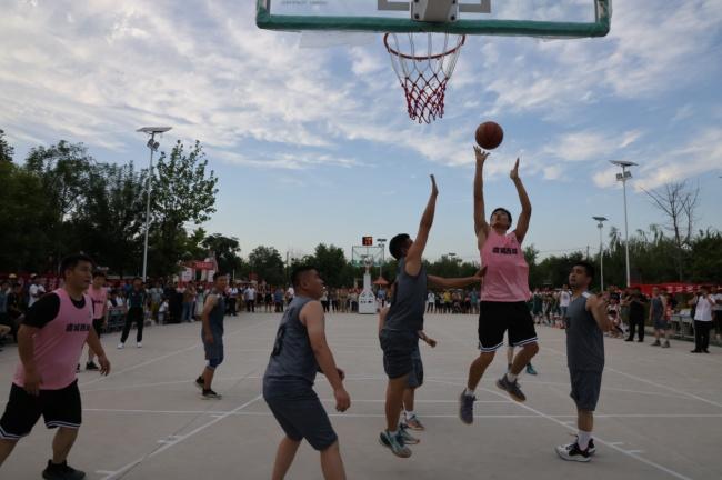 商丘首屆“村BA”籃球賽閉幕