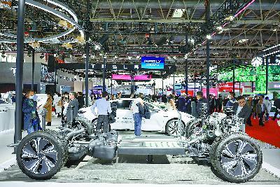 鏈博會展示中國智能汽車實力：涵蓋各個製造環節，基本實現閉環生產