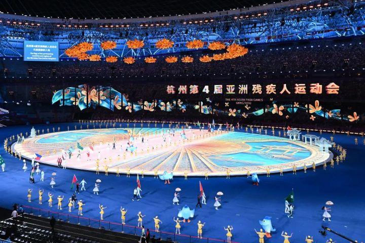 作答“兩個亞運、同樣精彩”