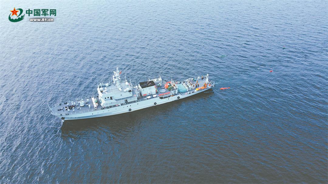 海軍某掃雷艦大隊開展實戰化訓練
