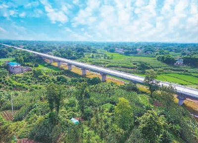 中國鐵路建設快速發展