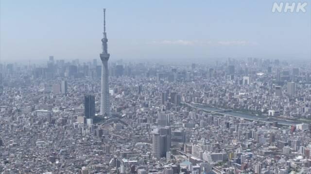 日本東京新冠感染病例連續7週上升