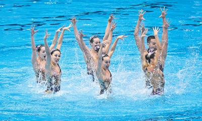 游泳世錦賽中國隊再攬三金