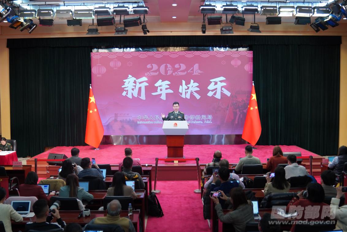 國防部新年祝福：中國軍隊將永遠做你可以依靠的堅強臂膀