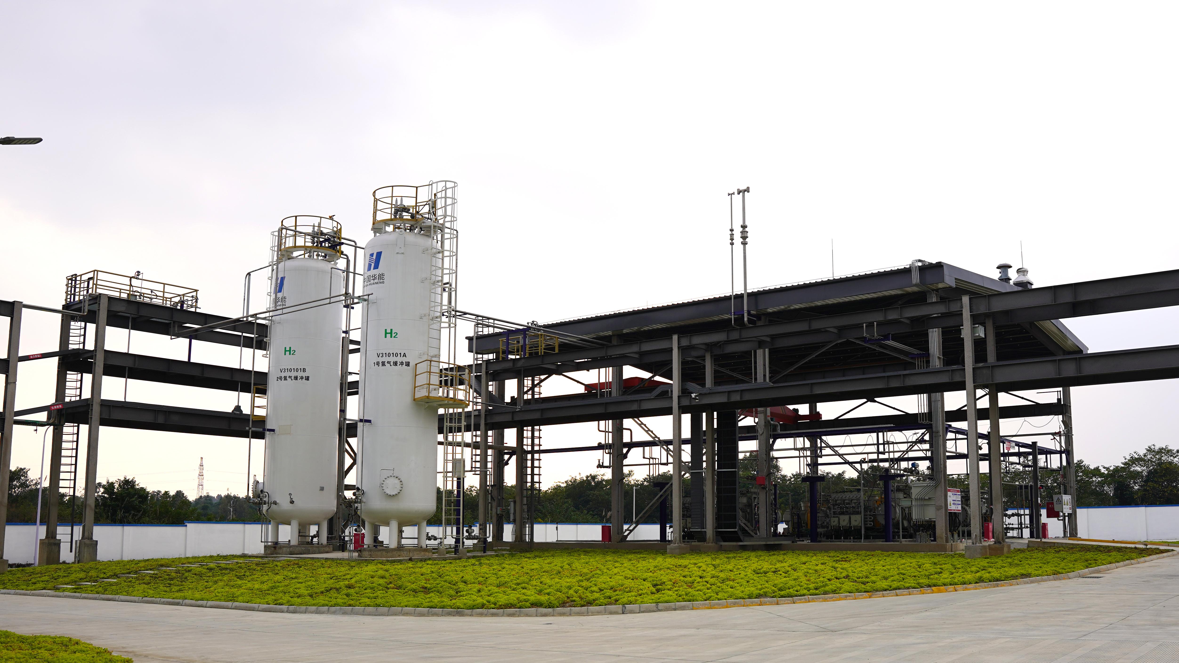 國際首套1300標方/小時電解水制氫系統投運