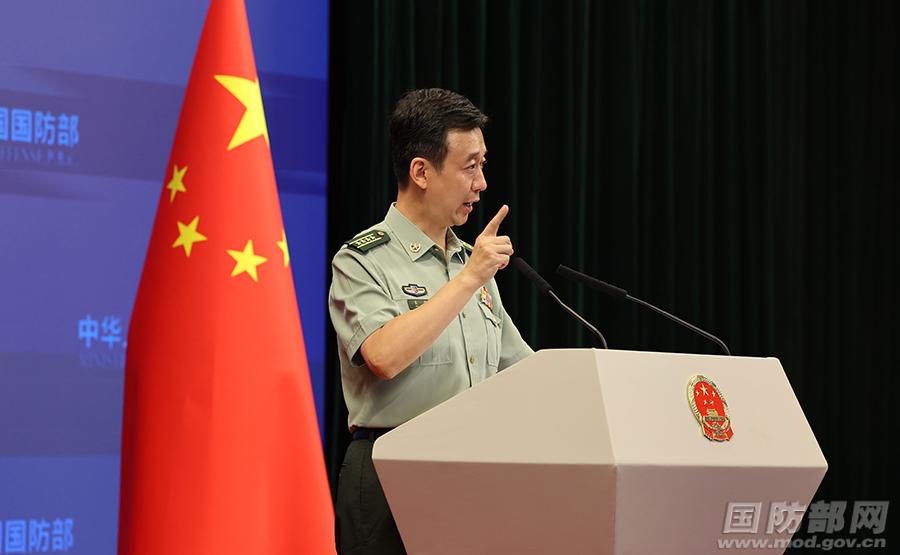 國防部批駁美方錯誤言論：要想管控風險 首先要管好自己