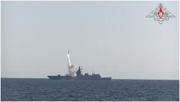 俄媒：俄軍護衛艦將攜帶“鋯石”高超音速導彈在大西洋展開演習