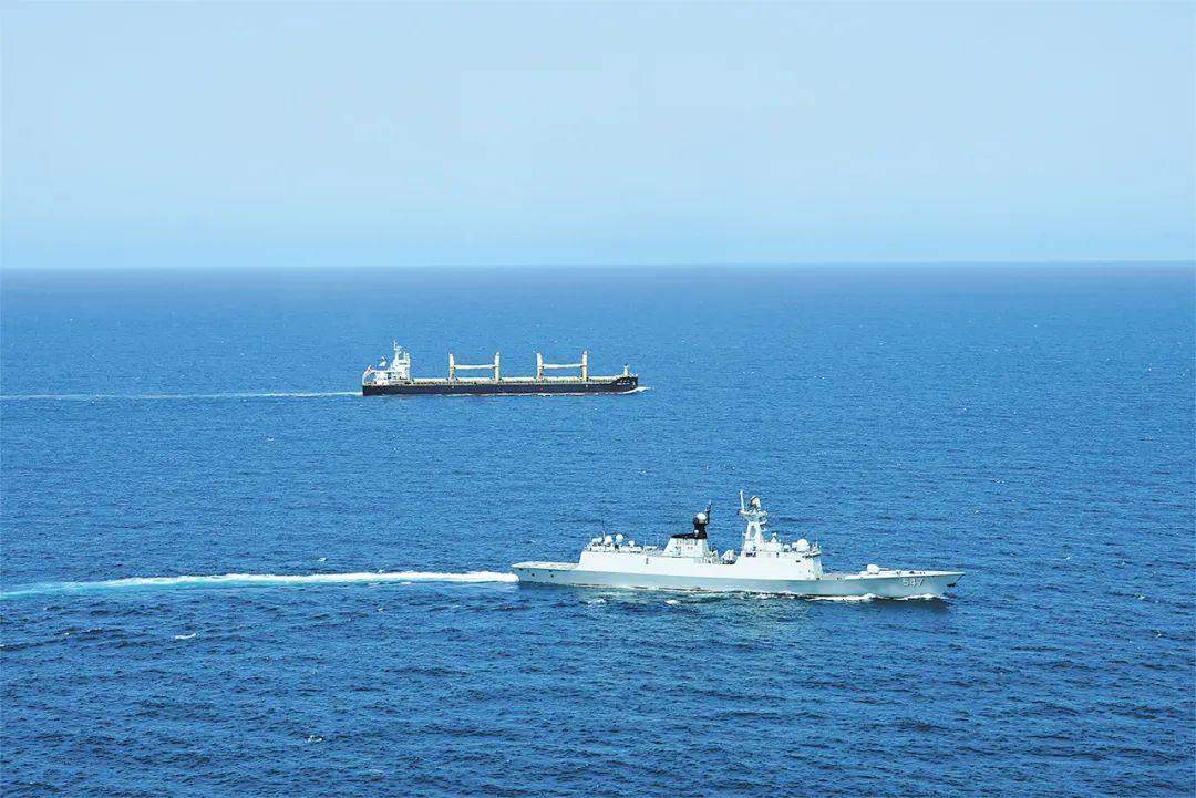 第45批護航編隊順利完成首批護航任務