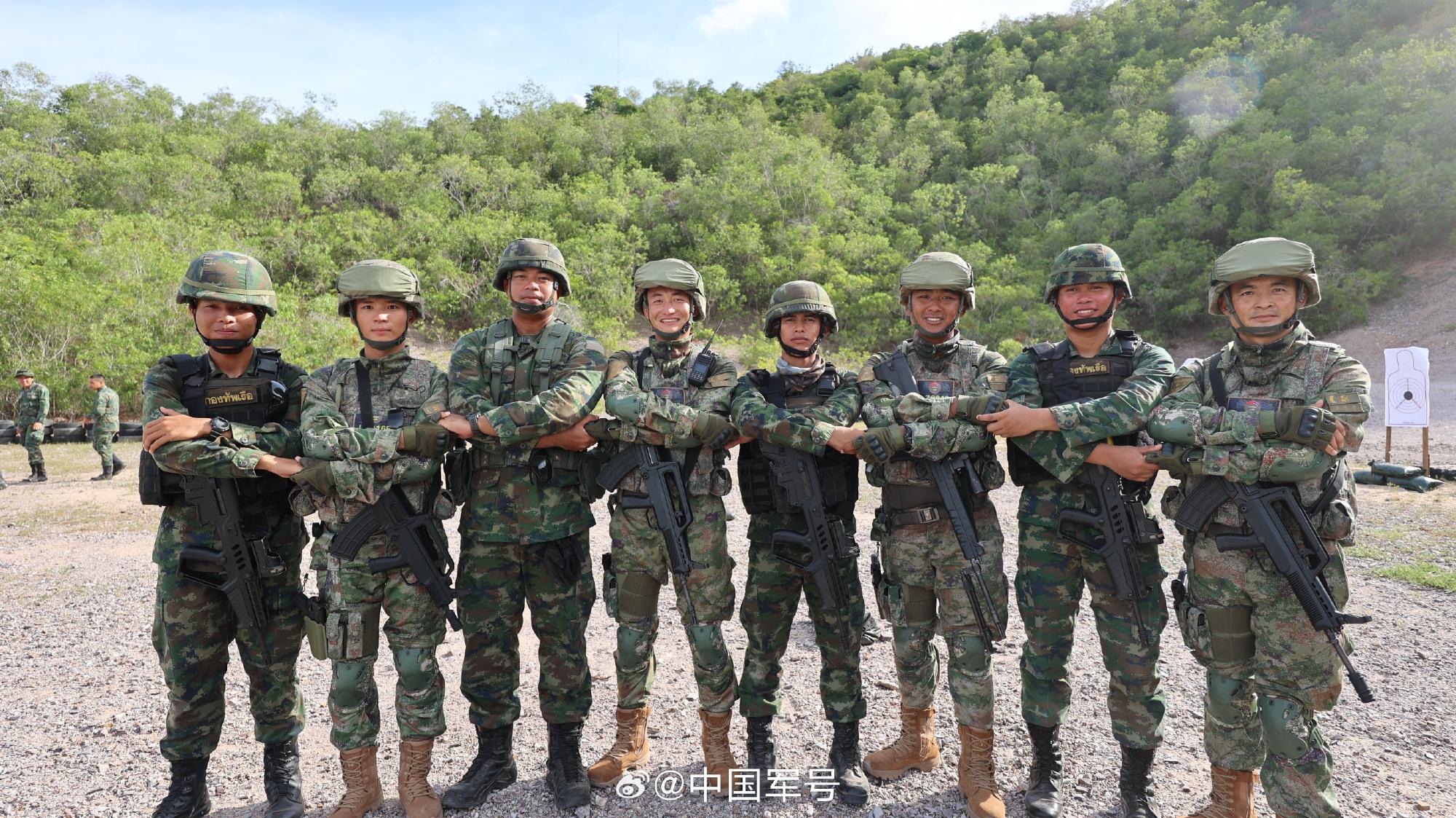 中泰“藍色突擊-2023”海軍聯合訓練 兩軍混編開展多課目戰術訓練