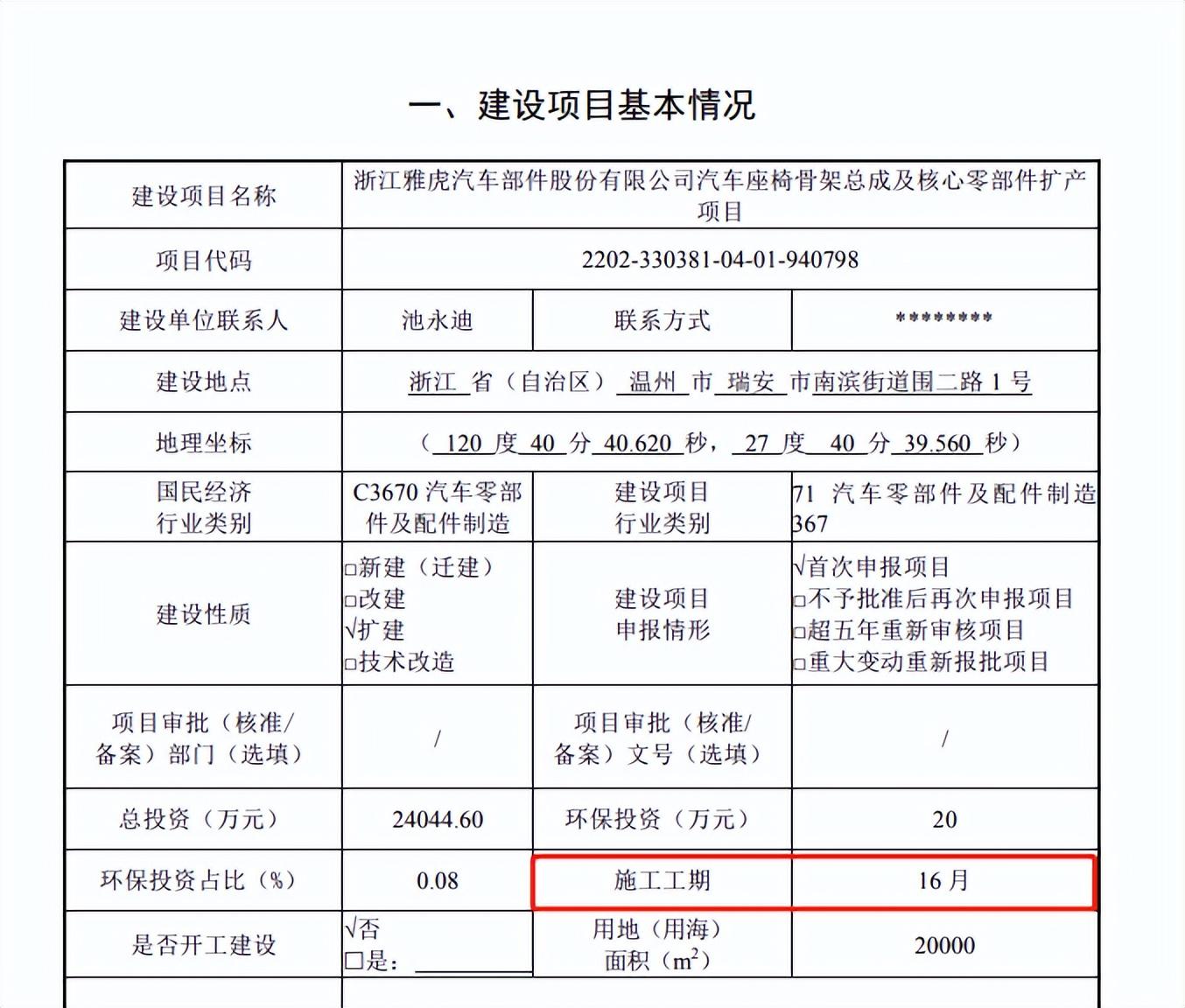 浙江雅虎擴產項目信息披露存爭議