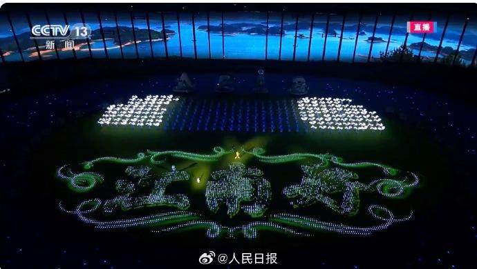 千變萬化！杭州亞運閉幕式這塊草坪會發光