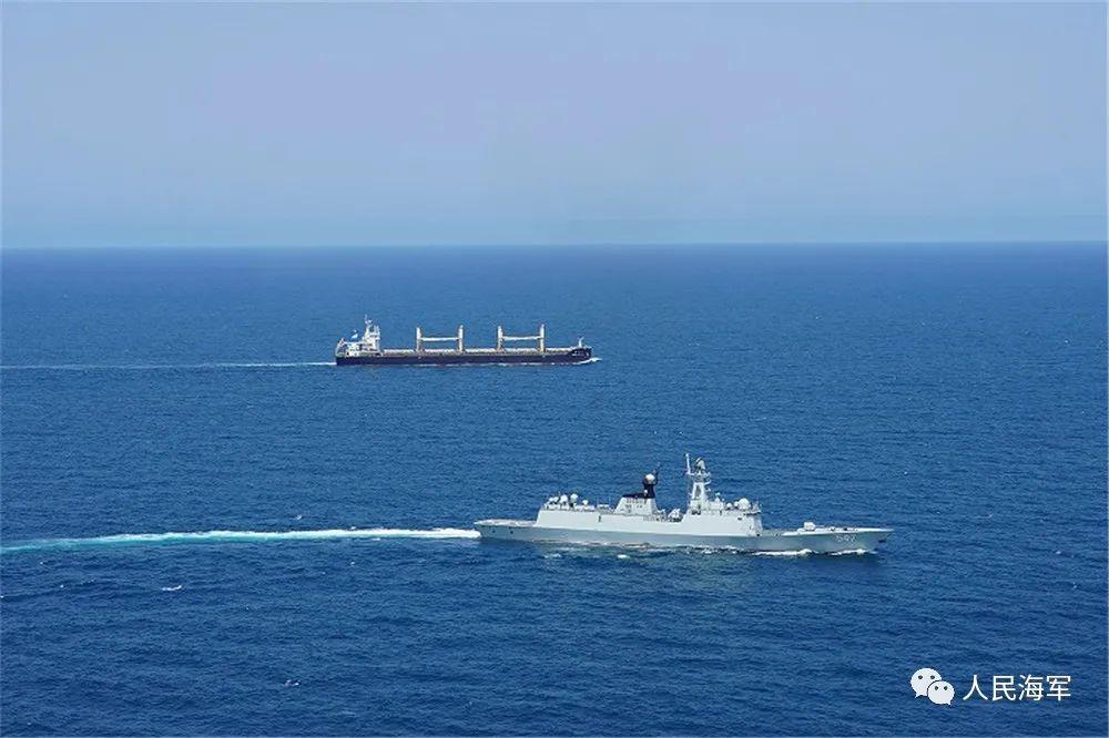 第1589批！海軍第45批護航編隊安全護送巴拿馬籍商船