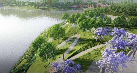悅湖公園招標啓動 中央公園悅府湖區呈現加速度