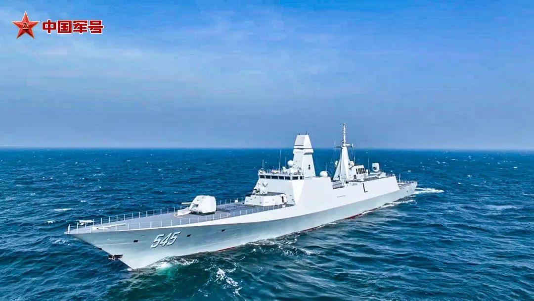 054B護衛艦首艦漯河艦最新訓練畫面！