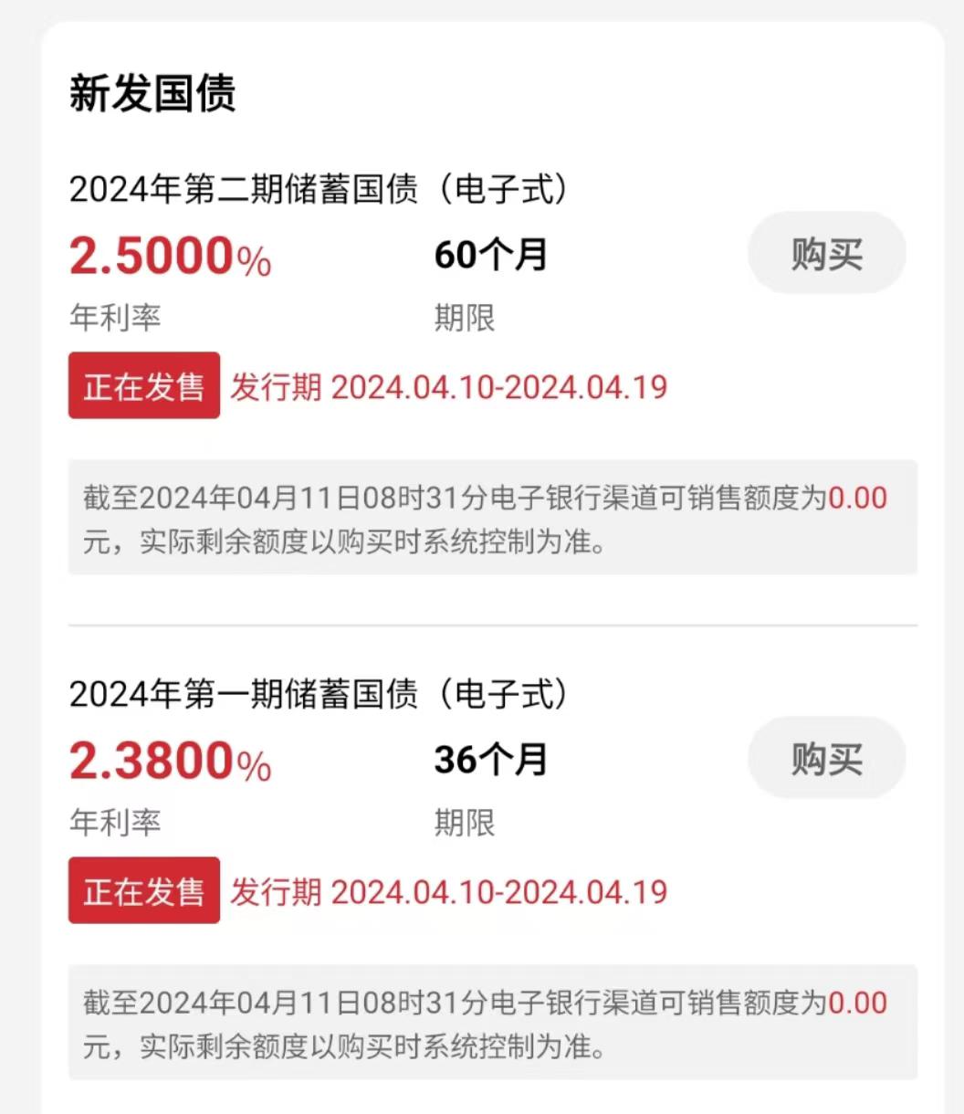 搶購首輪電子國債，手機銀行渠道一分鐘售罄