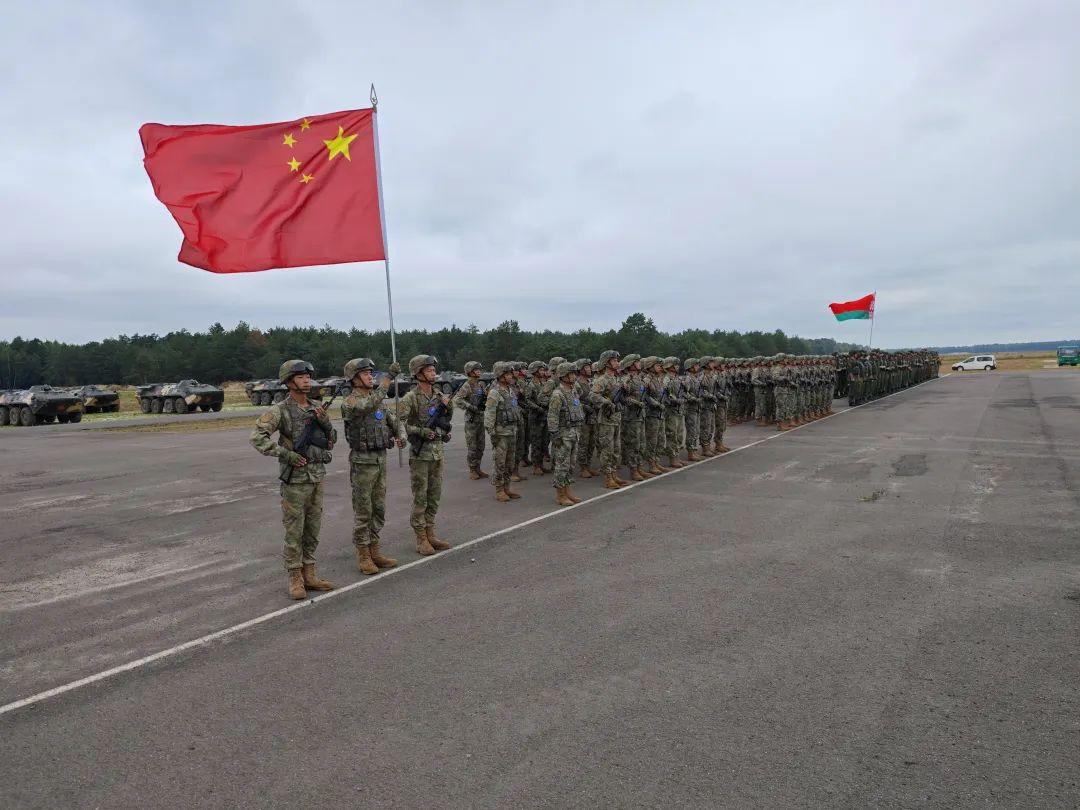 中白“雄鷹突擊-2024”陸軍聯合訓練舉行開訓儀式