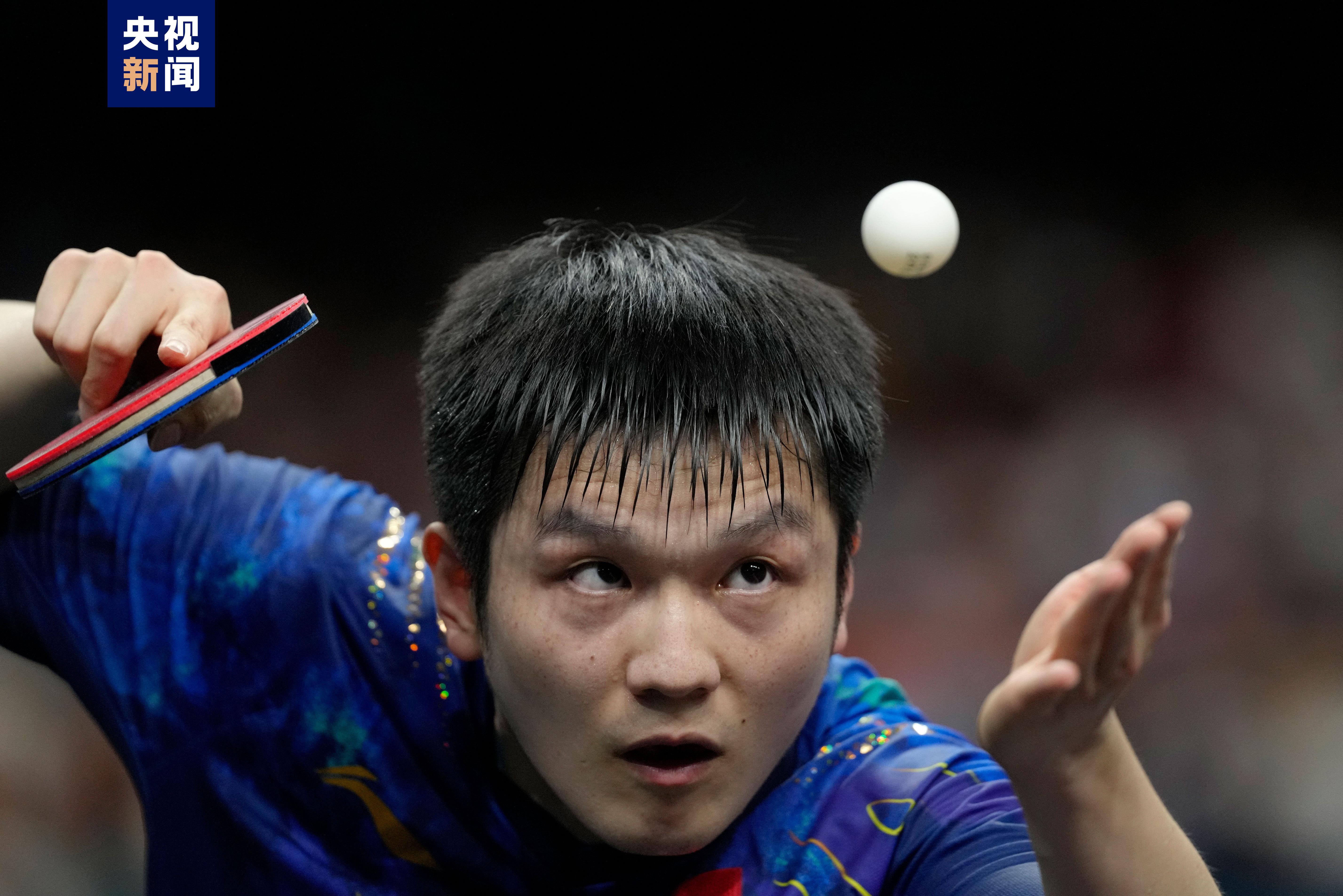 大逆轉！樊振東戰勝張本智和晉級乒乓球男單半決賽