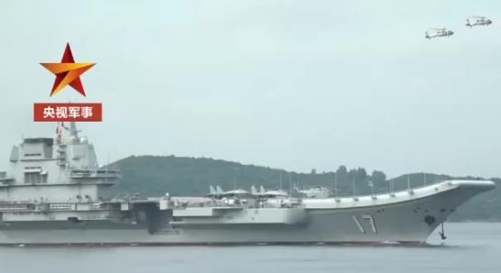 第一視角超近距離看山東艦有多高