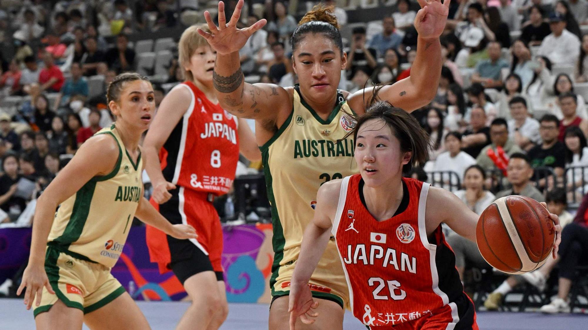 女籃亞洲盃：澳大利亞戰勝日本奪冠