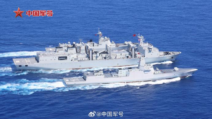 海軍航母編隊赴遠海開展實戰化訓練