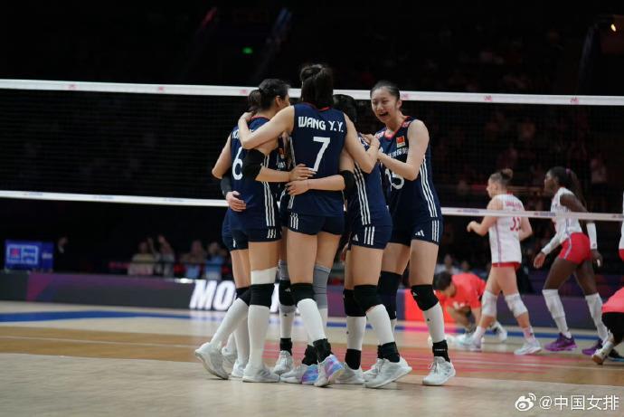 祝賀！中國女排戰勝加拿大隊 阿靈頓站取得兩連勝