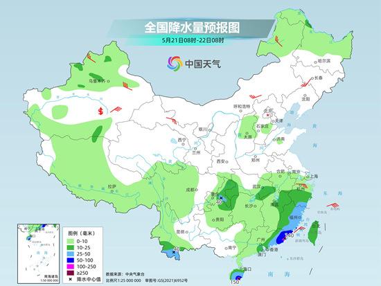 今天華南沿海局地仍有強降雨 明起北方高溫天氣“返場”