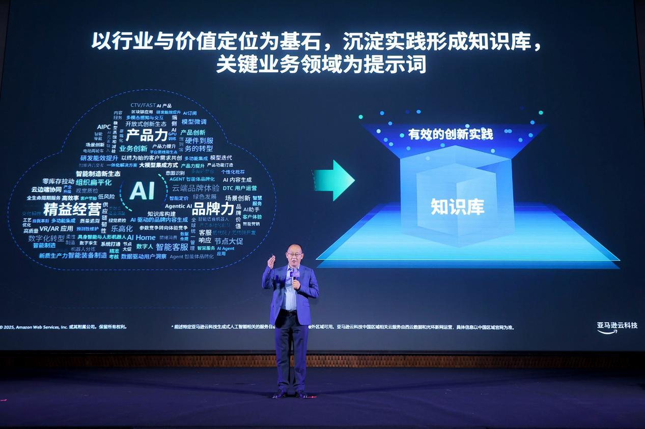 亞馬遜雲科技田鋒：生成式AI重塑製造業，加快AI的創新與落地應用