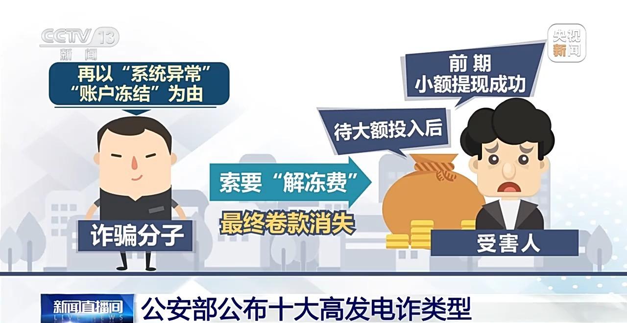 小心被騙子盯上！公安部公佈高發電詐Top10