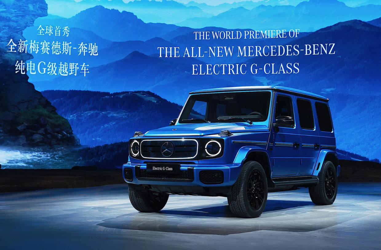 梅賽德斯-奔馳推出四電機電動G級越野車，定義終極越野體驗