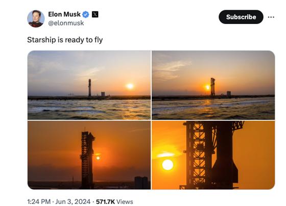 環球視角：SpaceX星艦準備就緒，瞄準第四次試飛