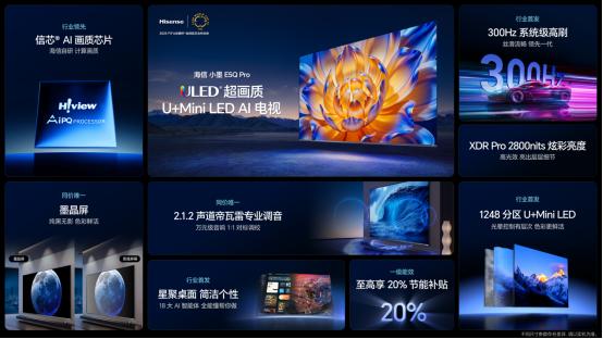 海信小墨E5Q Pro發佈：五大核心技術重新定義2025電視新標準