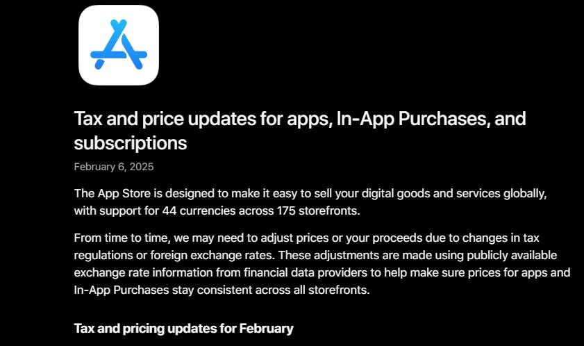 蘋果調整多國App Store“稅收”政策，日本新規將於4月生效