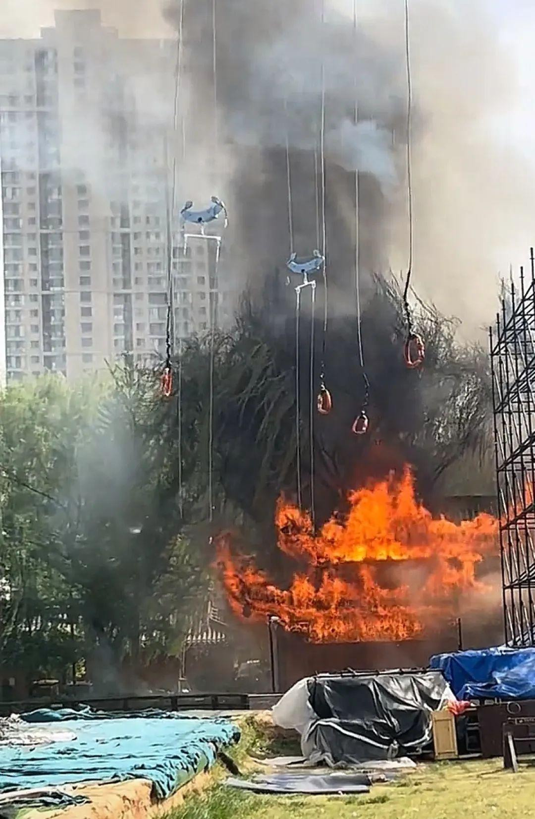 洛陽一景區內突發火情，現場黑煙沖天！景區：起火原因仍在調查中