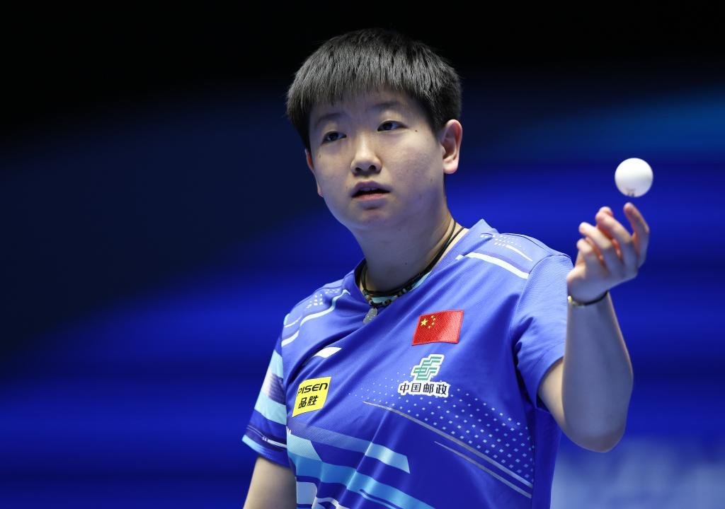 乒乓球亞洲盃：孫穎莎、王楚欽3戰全勝 國乒12人悉數晉級