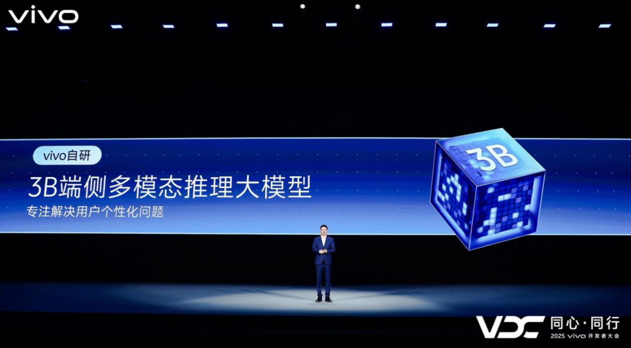 vivo宣佈AI戰略“個人化”：推出3B端側多模態推理大模型