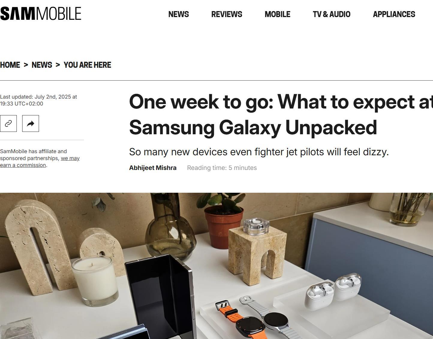 三星 Galaxy Unpacked 發佈會前瞻：三折手機等多款新品即將亮相