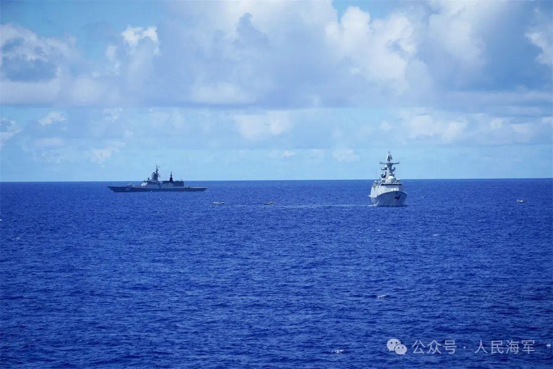 中俄海軍開展第4次海上聯合巡航