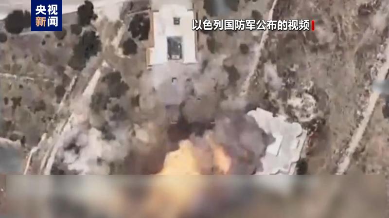 黎以臨時邊界衝突持續 以軍稱打擊黎南部真主黨武裝人員和設施