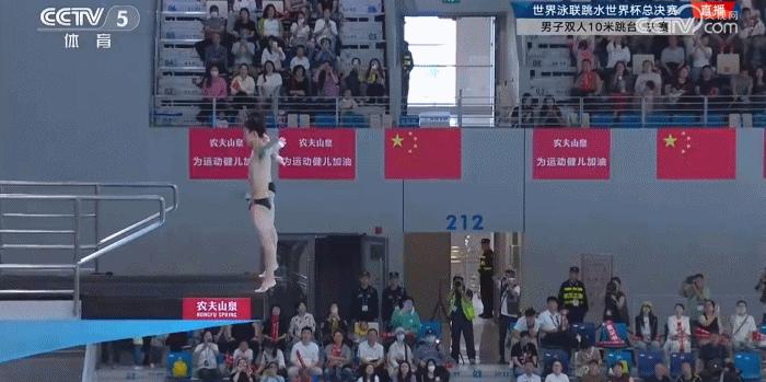 金牌+1 練俊傑/楊昊世界盃總決賽男子雙人10米臺奪冠
