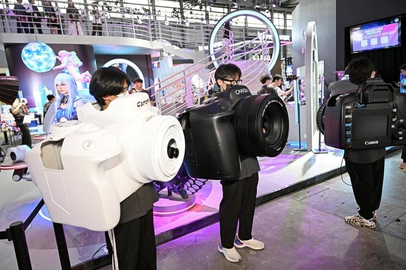 佳能攜二次元IP亮相第二十屆ChinaJoy，打造