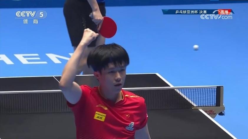祝賀！王楚欽奪得乒乓球亞洲盃男單冠軍