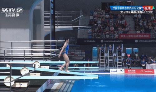 祝賀！陳藝文跳水世界盃女子3米板摘金