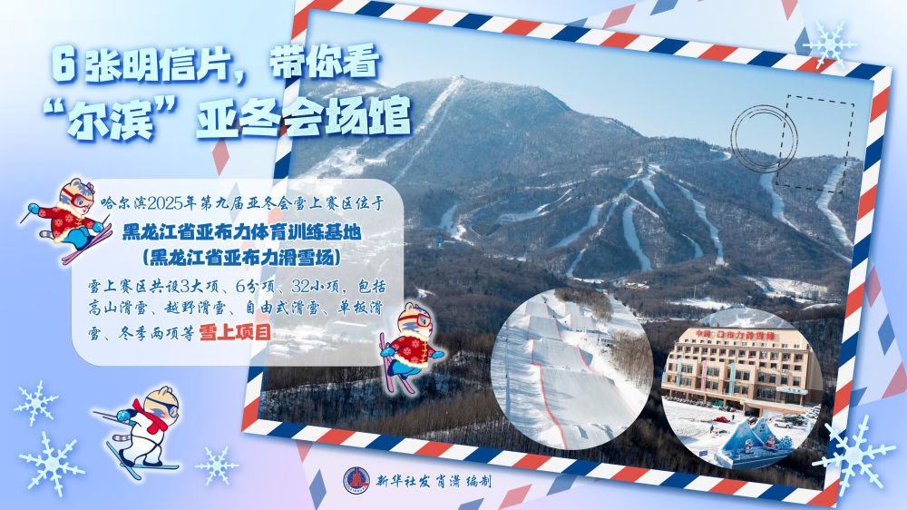 亞冬會丨6張明信片，帶你看“爾濱”亞冬會場館